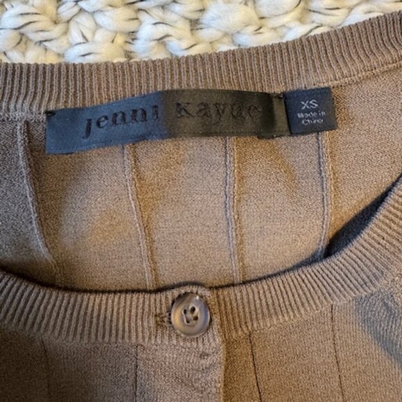 (Jenni Kayne) NWOT Ribbed Finley Cardigan in Olive - Picture 7 of 7